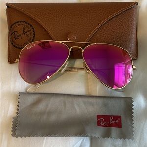 Like new Ray Ban Polarized Sunglasses